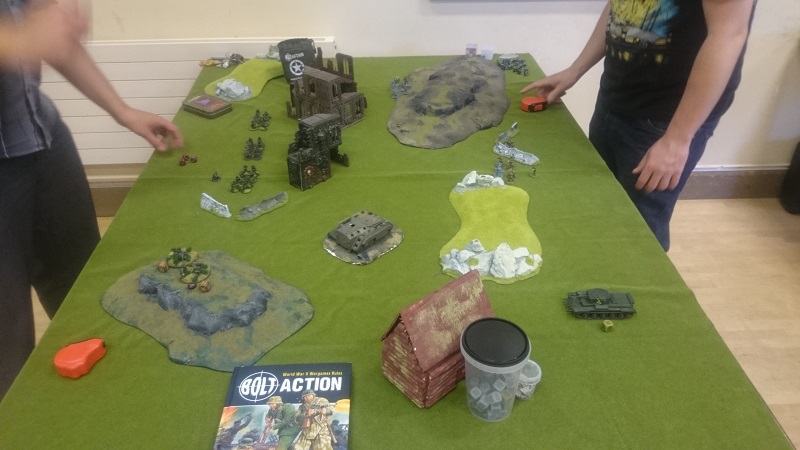 An introduction game to Bolt Action.